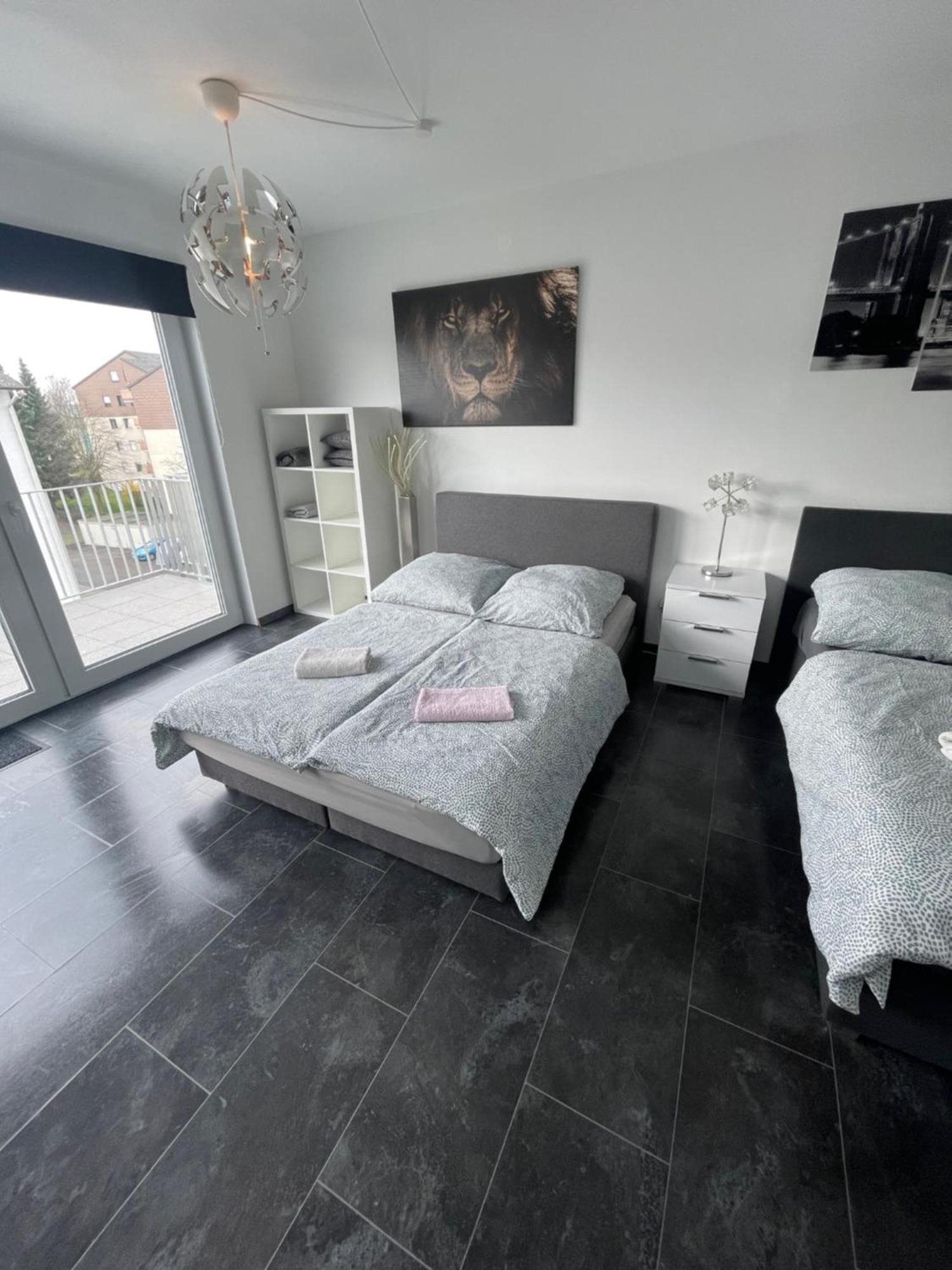 Exklusive Moderne Wohnung Giessen Stadtnaehe Mit Balkon Annerod 外观 照片